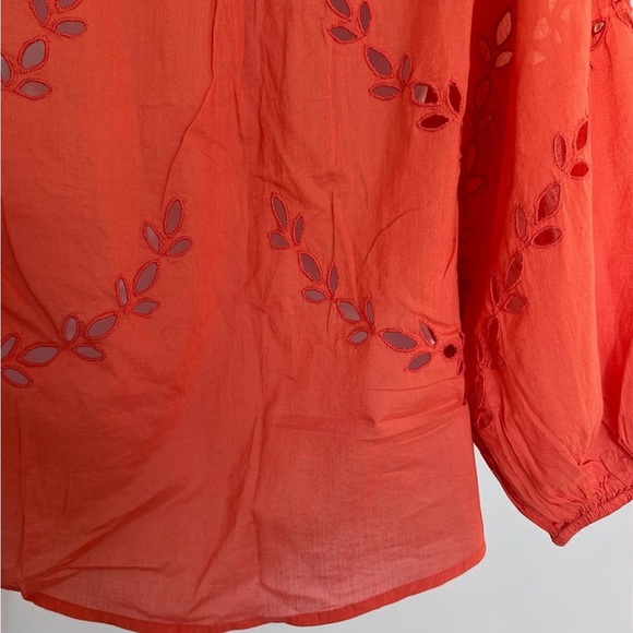 Lucky Brand balloon sleeve summer top - Picture 6 of 8